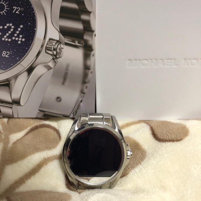 Michael Kors(マイケルコース)のマイケルコース スマートウォッチ 腕時計 シルバー レディースのファッション小物(腕時計)の商品写真