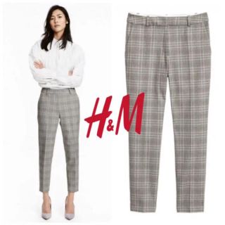 エイチアンドエム(H&M)のH&M チェックパンツ(カジュアルパンツ)