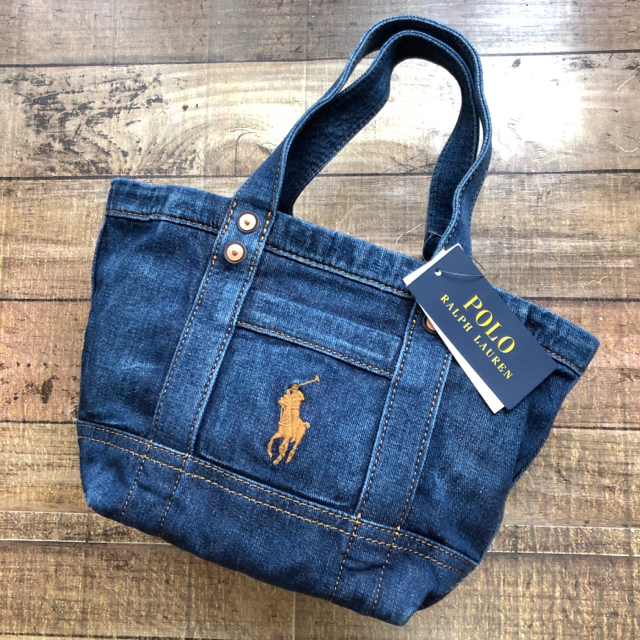 POLO RALPH LAUREN - 新品 新作 ラルフローレン デニム トートバッグ