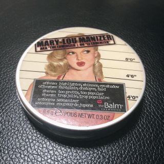 ザバーム(The Balm)のMary-Lou manizer ハイライト(フェイスカラー)