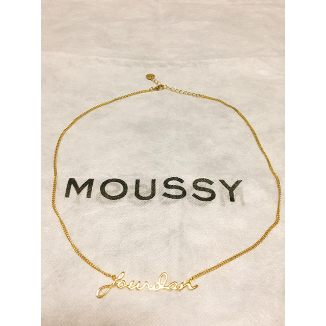 moussy(マウジー)のmoussy  ネックレス  ゴールド レディースのアクセサリー(ネックレス)の商品写真