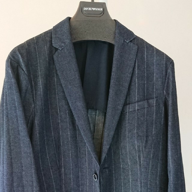 エンポリオ・アルマーニ デニムの様な生地 ジャケット 【高額売筋】 37