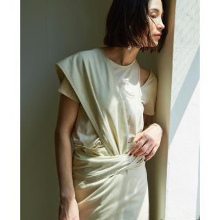 イセタン(伊勢丹)のlittle $uzie☆未使用☆OneShoulderTieWrapSkirt(ロングスカート)