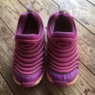 ナイキ(NIKE)のダイナモフリー♡ピンク 17㎝(スニーカー)