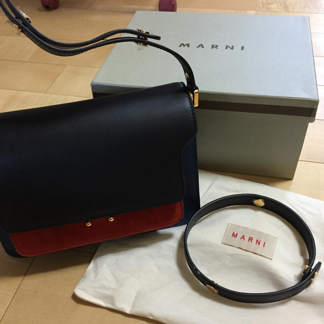 レディース新品 MARNI マルニ トランクショルダーバッグ