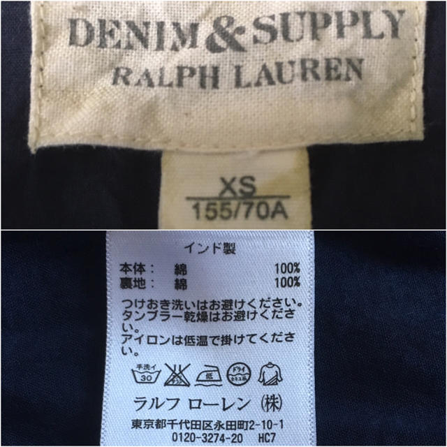 Denim & Supply Ralph Lauren(デニムアンドサプライラルフローレン)の希少 デニムアンドサプライ ラルフローレン コットンガーゼ 花柄 マキシドレス レディースのワンピース(ロングワンピース/マキシワンピース)の商品写真