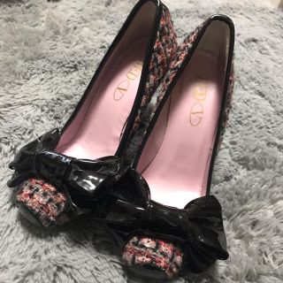 レッドヴァレンティノ(RED VALENTINO)のレッド バレンティノ リボン パンプス(ハイヒール/パンプス)