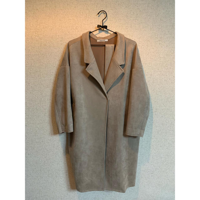 スコットクラブ RADIATE トレンチコート スエード beige