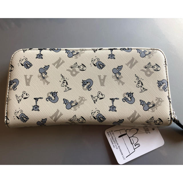SNOOPY(スヌーピー)のスヌーピー ファーロン長財布 レディースのファッション小物(財布)の商品写真