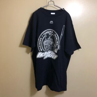 マジェスティック(Majestic)の良品 ICHIRO イチロー 3000本安打 記念 Tシャツ セット Ｌ(記念品/関連グッズ)