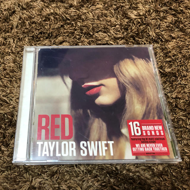 テイラースイフト taylor swift  レッド RED エンタメ/ホビーのCD(ポップス/ロック(洋楽))の商品写真