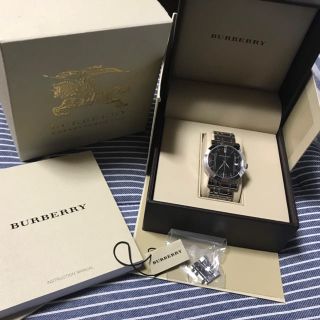 バーバリー(BURBERRY)のBurberry 腕時計 値下げしました！(金属ベルト)