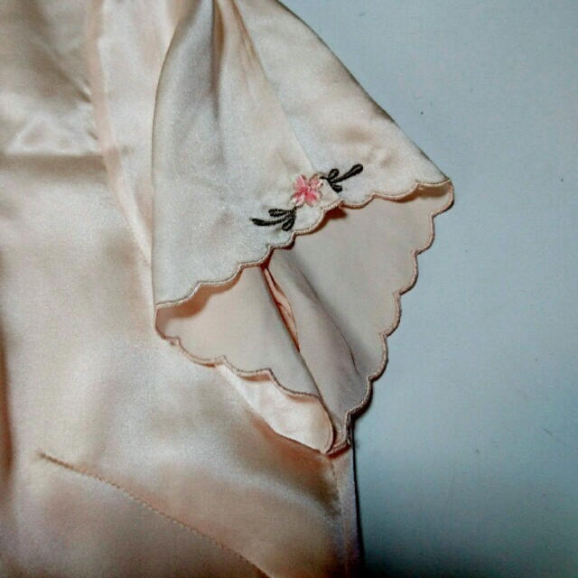 シルク100% チャイナブラウス レディースのトップス(シャツ/ブラウス(半袖/袖なし))の商品写真