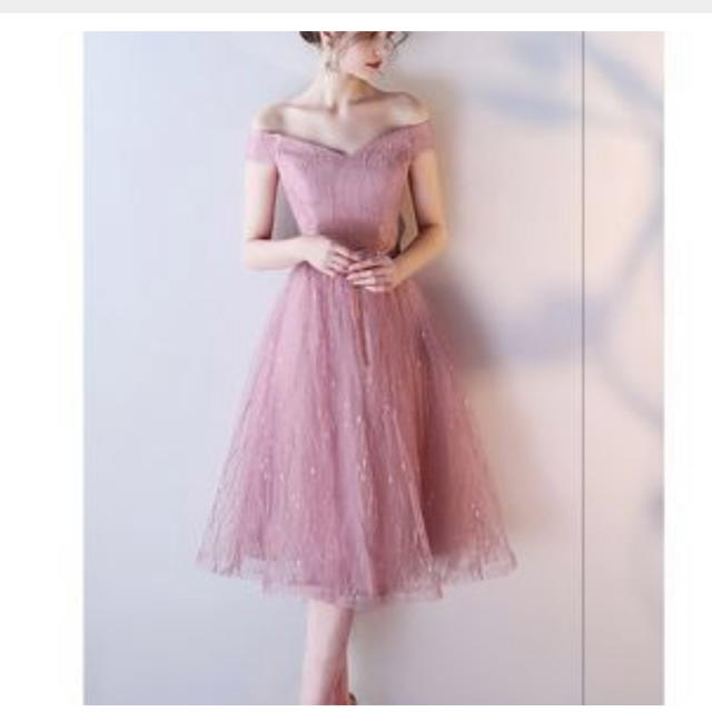 ドレス ワンピース ピンク