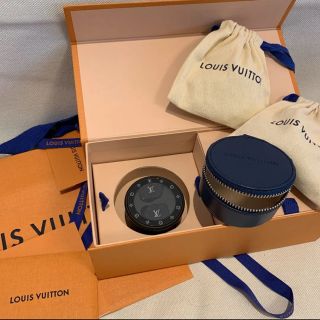 ルイヴィトン(LOUIS VUITTON)の新品 ルイヴィトン モノグラム ホライゾン イヤホン ブラック(腕時計(デジタル))