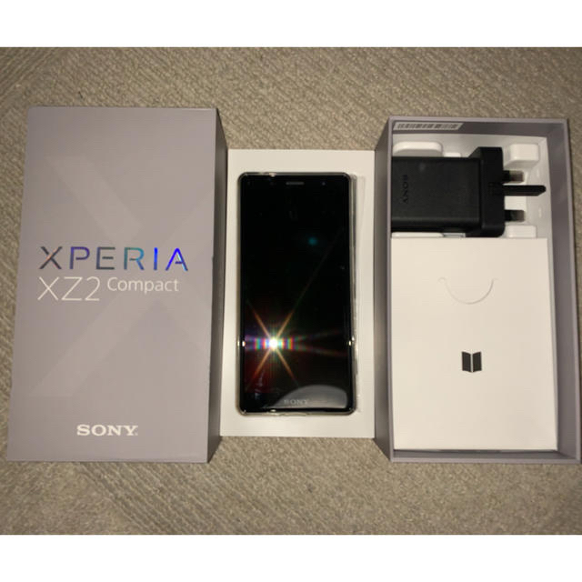 Xperia XZ2 Compact SIMフリー ブラック 海外版