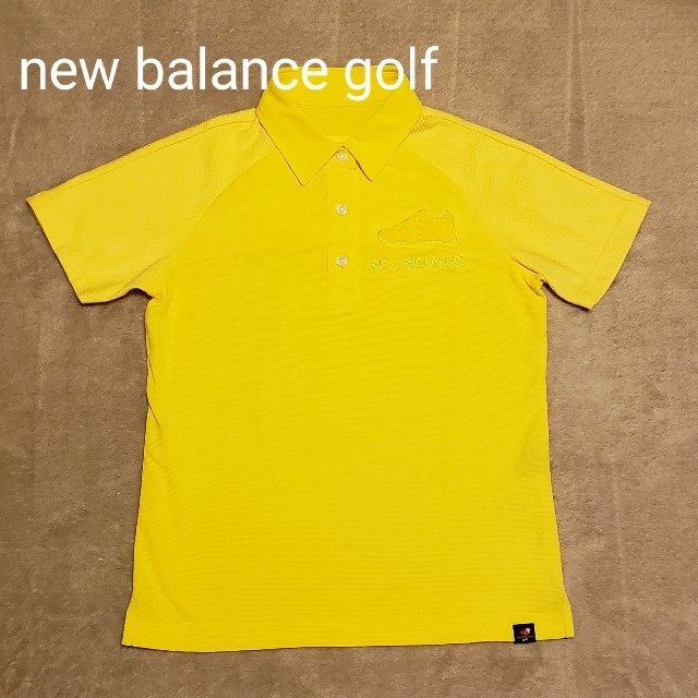 美品　ニューバランス ゴルフ
吸湿速乾 ポロシャツ
Sサイズ
