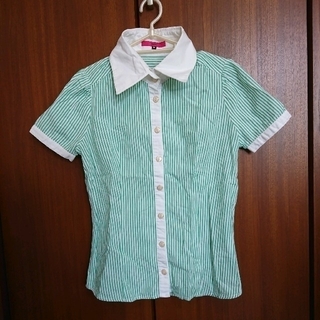 オゾック(OZOC)の◆sale◆ OZOC ストライプシャツ(Tシャツ(半袖/袖なし))