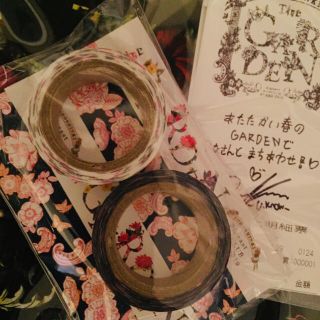 トウホウシンキ(東方神起)の東方神起 The Garden マスキングテープ☆(アイドルグッズ)