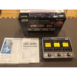 ズーム(Zoom)のZOOM G3 ギター エフェクター アンプ シミュレータ(エフェクター)