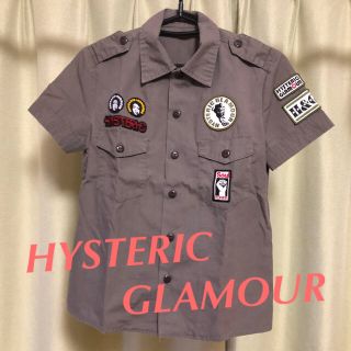 ヒステリックグラマー(HYSTERIC GLAMOUR)の【GW前割❗️〜4/28まで】HYSTERIC GLAMOUR ミリタリーシャツ(シャツ/ブラウス(半袖/袖なし))