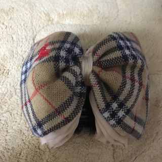 バーバリー(BURBERRY)のバーバリー  髪留め ハンドメイド②(バレッタ/ヘアクリップ)