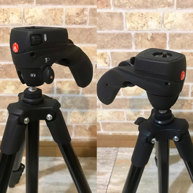 Manfrotto(マンフロット)のManfrotto（マンフロット）三脚・コンパクト・5段・アルミ三脚 スマホ/家電/カメラのカメラ(その他)の商品写真