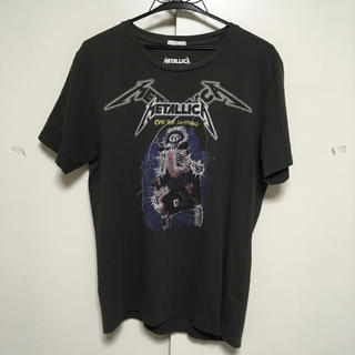 メタリカ METALLICA Tシャツ ブラック 黒 L(Tシャツ/カットソー(半袖/袖なし))