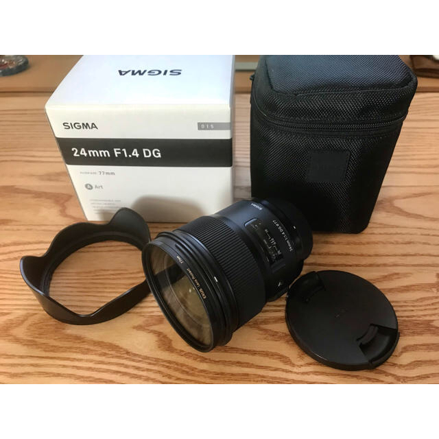 SIGMA(シグマ)のSIGMA 広角レンズ Art 24mm F1.4 DG HSM ニコン用 スマホ/家電/カメラのカメラ(レンズ(単焦点))の商品写真
