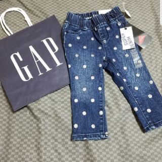 ベビーギャップ(babyGAP)の90 デニム　レギパン　ストレッチ(パンツ/スパッツ)