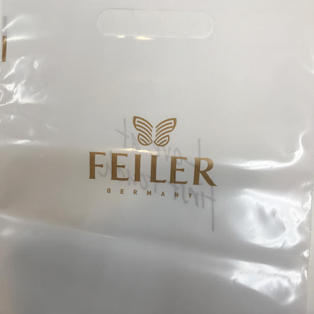 FEILER(フェイラー)のフェイラーハンカチ黒猫ラッピング付き レディースのファッション小物(ハンカチ)の商品写真