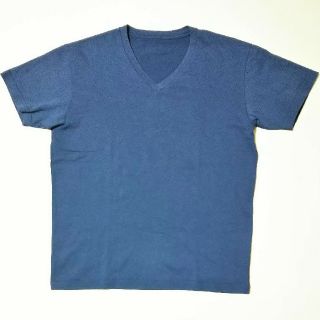 ユニクロ(UNIQLO)のUNIQLO メンズ 半袖Tシャツ 無地 ブルー S パックT 2018年(Tシャツ/カットソー(半袖/袖なし))