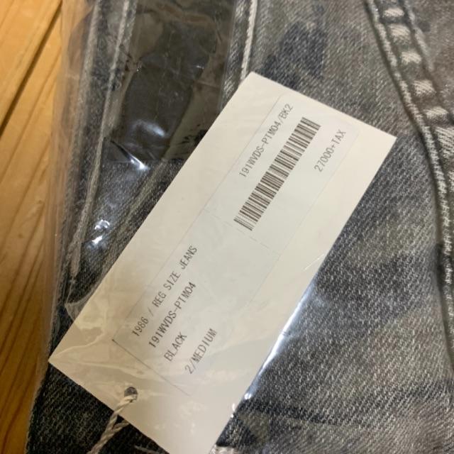 descendant 19SS 1986 REG Size jeans