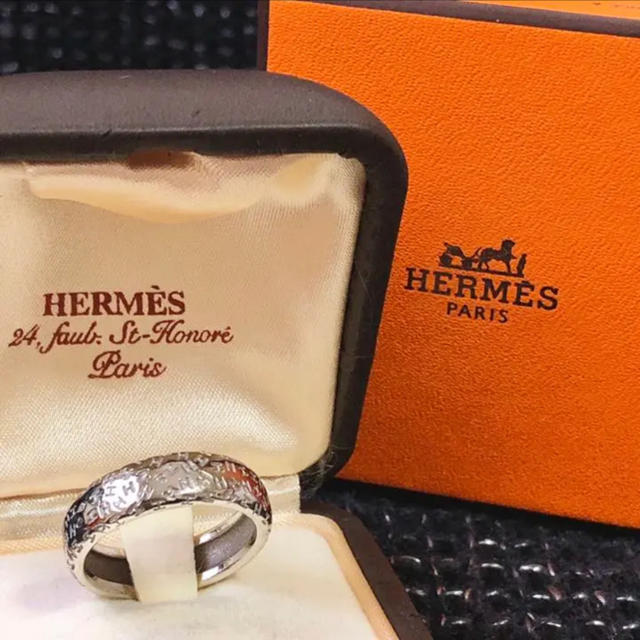 セットアップ K18 指輪 リング トゥーブー  エルメス HERMES - Hermes WG 19 58 リング(指輪)