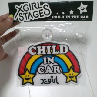 エックスガール(X-girl)の吸盤タイプ CHILD IN CAR(その他)