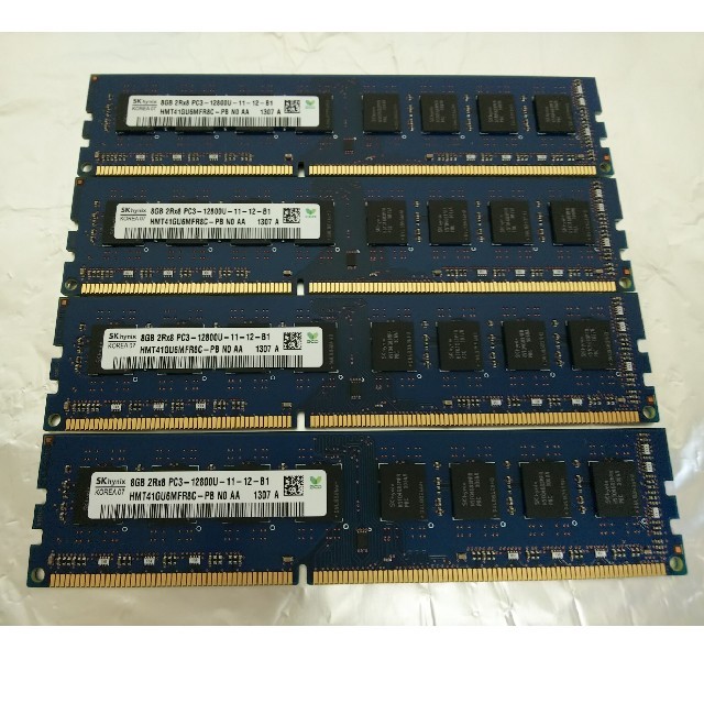 pcメモリ DDR3 8GB×4