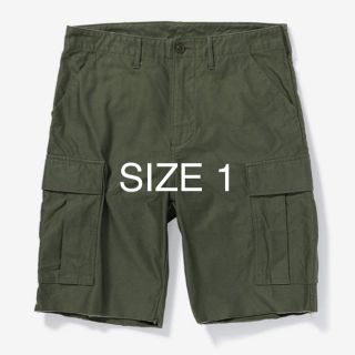 ダブルタップス(W)taps)のDESCENDANT DWU SATIN SHORTS OLIVE 1 S(ショートパンツ)