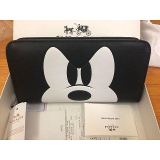 コーチ(COACH)のCOACH 長財布 アウトレット商品　ミッキー　怒り顔(財布)