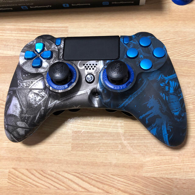 PlayStation4(プレイステーション4)のscuf impact EMR機能付き  PS4 用 エンタメ/ホビーのゲームソフト/ゲーム機本体(その他)の商品写真