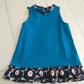 マリメッコ(marimekko)のマリメッコ   ワンピース  ハンドメイド(ワンピース)