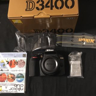 ニコン(Nikon)のNIKON d3400 ボディ 新品級 保証付(デジタル一眼)