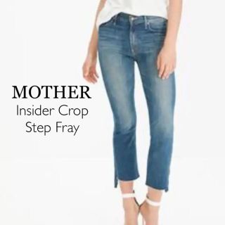 ドゥーズィエムクラス(DEUXIEME CLASSE)の【美品♡】MOTHER Insider Crop Step Fray(デニム/ジーンズ)