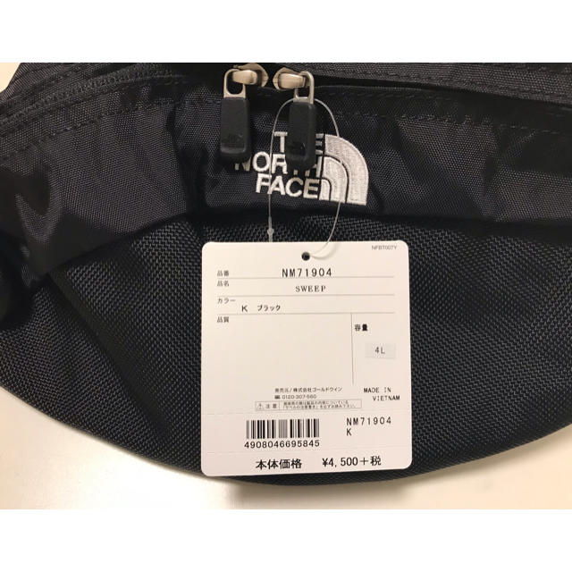 THE NORTH FACE スウィープ黒