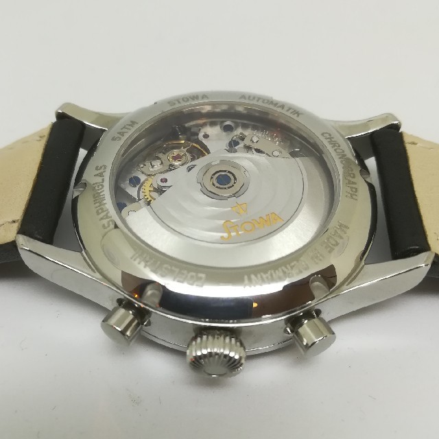 【ヤマちゃん様専用】【新品同様・国内正規品】ストーヴァ クロノグラフ メンズの時計(腕時計(アナログ))の商品写真