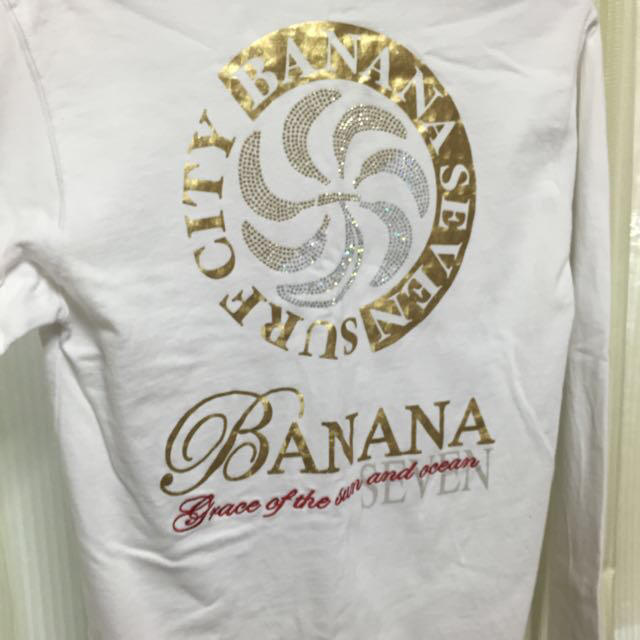 877*7(BANANA SEVEN)(バナナセブン)のバナナ７☆ロンT レディースのトップス(Tシャツ(長袖/七分))の商品写真