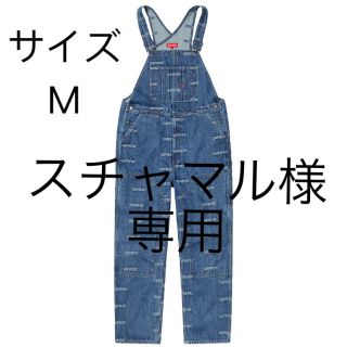 シュプリーム(Supreme)のsupreme Logo Denim Overalls Mサイズ blue(サロペット/オーバーオール)