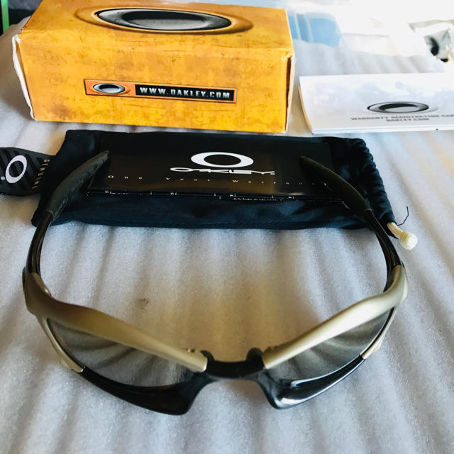 Oakley(オークリー)のoakley splice  ゴールド ブラウン スポーツ/アウトドアのスノーボード(アクセサリー)の商品写真