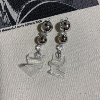 トーガ(TOGA)のシルバーアクセサリー ハンドメイド オリジナルパーツ(ピアス)