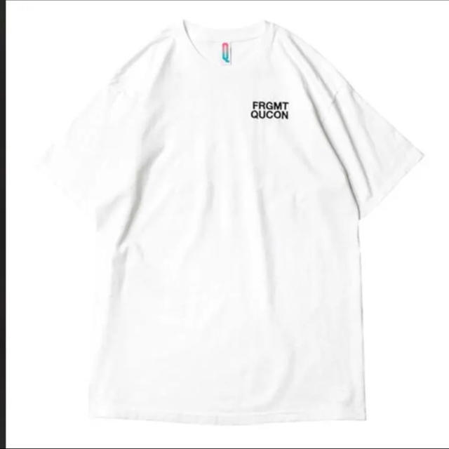 FRAGMENT(フラグメント)のqucon  fragment コラボ 限定 Tシャツ L 新品 メンズのトップス(Tシャツ/カットソー(半袖/袖なし))の商品写真