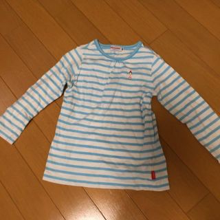 ミキハウス(mikihouse)のミキハウス ボーダーTシャツ 100cm(Tシャツ/カットソー)